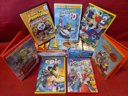 LAGERRENSNING - KUNG FU PANDA / EPIC / ROBOTS mfl PAKET [OLIKA SKICK] DVD