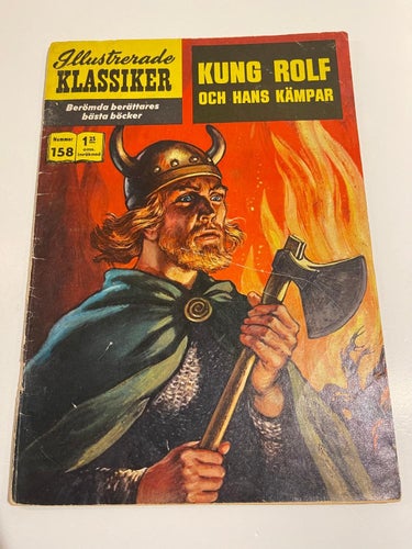 Illustrerade Klassiker  Nr 158 , första utgåvan .