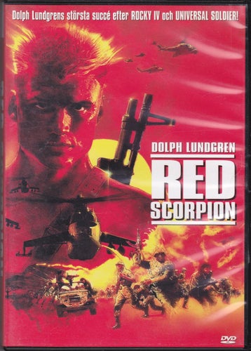 DVD / Red Scorpion / Dolph Lundgren, Carmen Argenziano / Nära nyskick