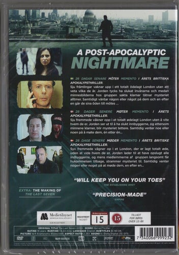 THE LAST SEVEN - DVD (INPLASTAD)