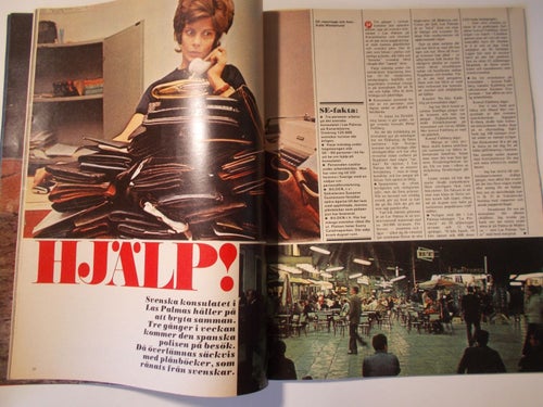 SE Nr. 15 1972 Elisabeth Las Palmas konsulat Ilonka från Ungern