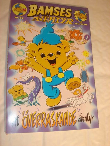 Bamses äventyr 97 (svensk) NY OLÄST EXTRATJOCKT