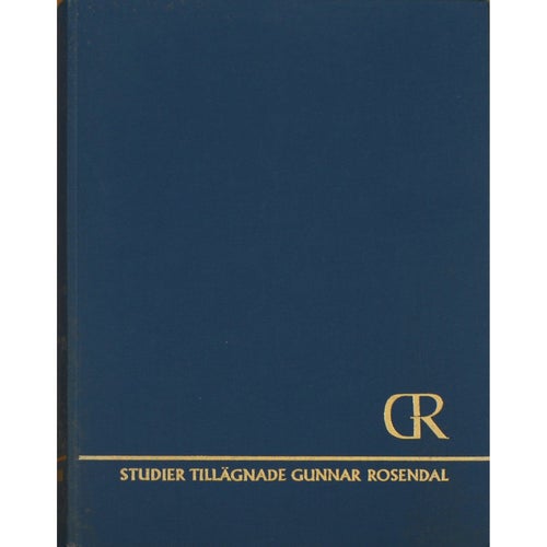 ”Opuscula ecclesiastica. Studier tillägnade Gunnar Rosendal..."
