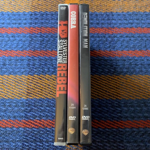 3 x Sylvester Stallone | DVD | Wesley Snipes Rebel Cobra Demolition Man