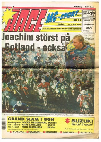 Race MC-Sport 1994 (årgång 12) Nr 34