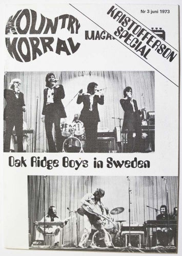 Kountry Korral Magazine - musiktidning i A5 format