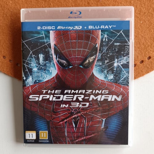 The Amazing Spider-Man - Blu-ray, 3D, Svensk Text *SKIVAN I NYSKICK*