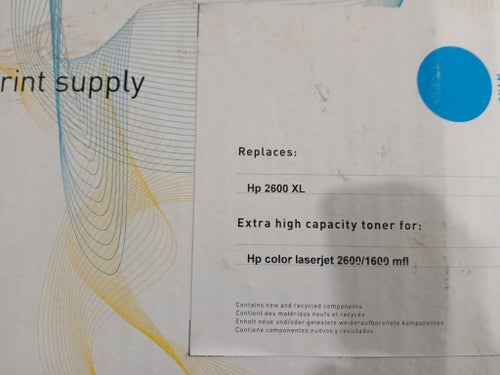 XXL Print cyan toner – erstatter HP 2600XL (LaserJet 2600/1600)