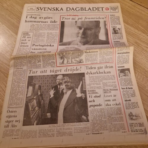 Svenska Dagbladet Söndagen den 5 Maj 1974