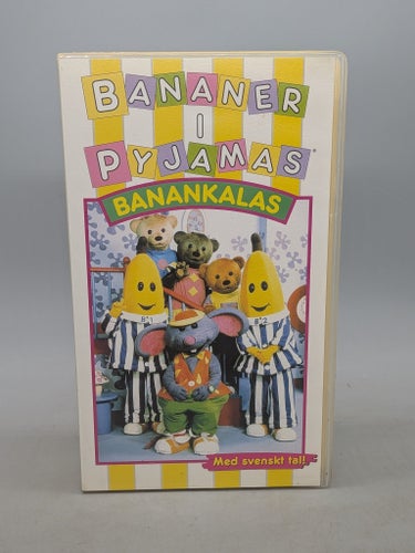 Bananer I Pyjamas - Banankalas - Svenskt tal - VHS