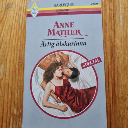 Ärlig älskarinna av Anne Mather, Harlequin Romantik Special