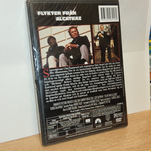 Flykten från Alcatraz - DVD