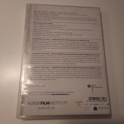 Kampf um Norwegen DVD