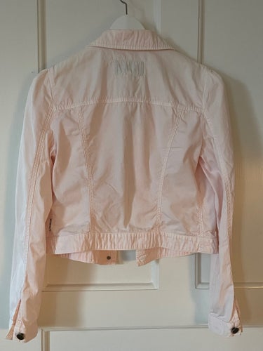 Armani Jeans ljusrosa jacka, storlek (38)
