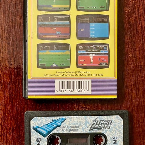 FRI FRAKT!! Amstrad Spel - Hyper Sports Kassett - LÄS ANNONS!