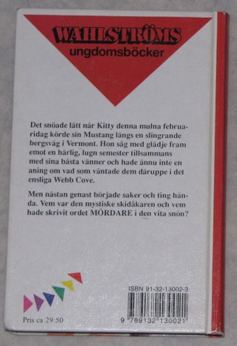 Kitty och skidmysteriet Carolyn Keene B. Wahlströms ungdomsböcker spännande barn