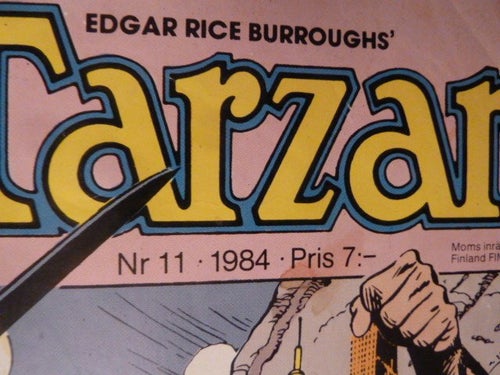 TARZAN, NR 11 - 1984, TIDNING
