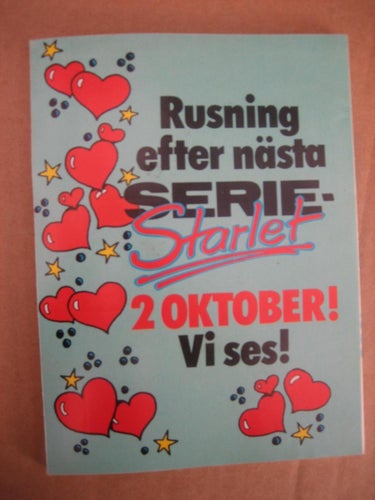 Serie-Starlet Nr:4-1986