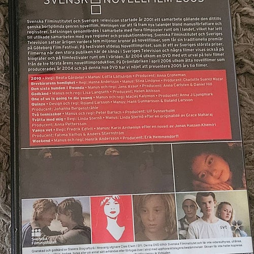 SVENSK NOVELLFILM 2005..SV TAL. DVD