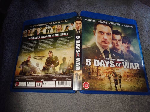 5 Days Of War (Blu-ray), av Renny Harlin med Andy Garcia, Rupert Friend