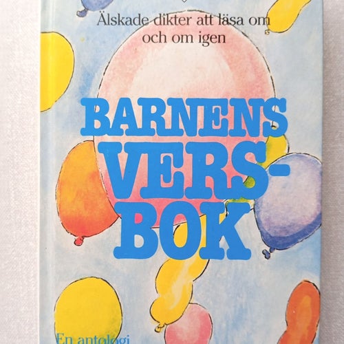 Barnens Versbok - Gertrud och Siv Widerberg 1993