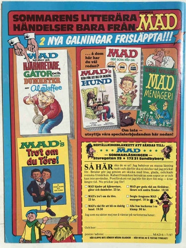 MAD - 1987:6-7 FN med MAD-klassiker