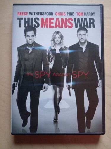 DVD-FILM "THIS MEANS WAR" MED REESE WITHERSPOON FRÅN 2012