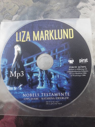 Nobels Testamente - Ljudbok.. LIZA MARKLUND