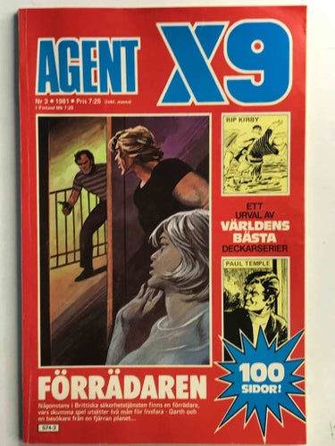 Agent X9 - 1981:3 FN-VF