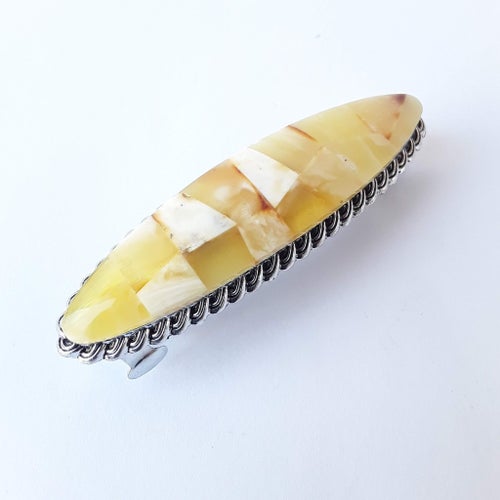 Amber Hair Clip
