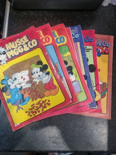 Musse Pigg & Co 1981, 1982 & 1983 7st Nummer