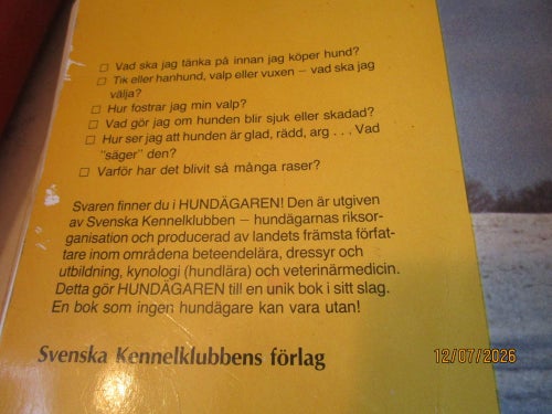 HUNDÄGAREN - HUNDÄGANDETS ALLA SIDOR - BOK