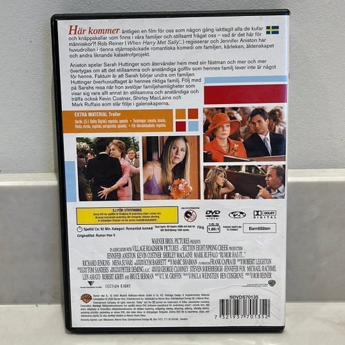 Ryktet går... (Rumor Has It...) DVD