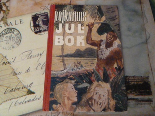 POJKARNAS JULBOK, PÄRLJAKTEN, ROBERT GIBBINGS, BOK