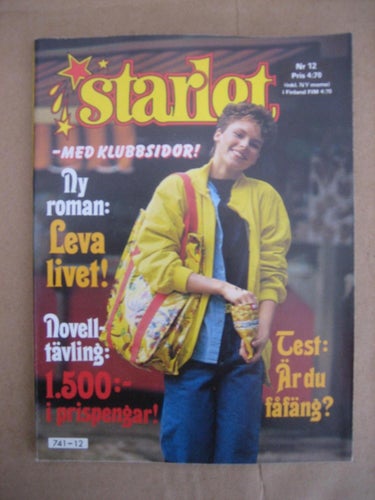 Starlet Nr:12-1983(Idolbild på Ultravox, Christopher Atkins, Susan Howard)