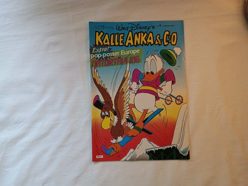 Kalle Anka & co - 1987 nr 6 - Poster Europe