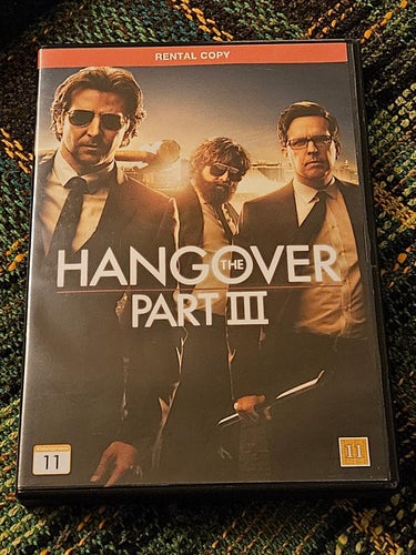 THE HANGOVER PART III -DVD ,SV TEXT