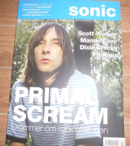 Sonic nr29 2006 Primal Scream, Mando Diao, Dixie Chicks, Scott Walker, Phoenix