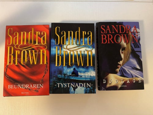 Sandra Brown - Beundraren, Tystnaden, Dödläge