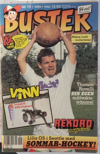 Buster tidning nr 15, 1990