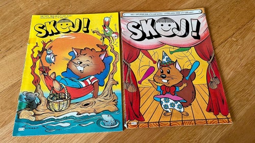 2 st tidningar Skoj! 1979