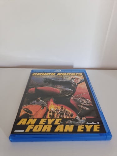 An Eye for an Eye (1981 svensk Blu-ray! Nyskick) CHUCK NORRIS, Christopher Lee