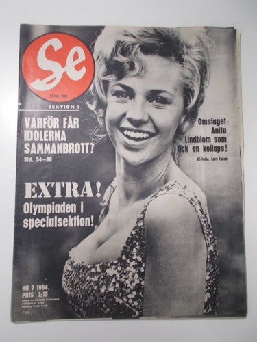 SE Nr 7 1964 Anita Lindblom Jane Fonda