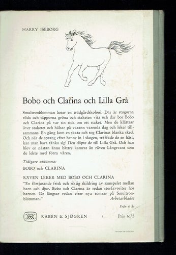Bobo och Clarina och Lilla Grå - Harry Iseborg (1966)