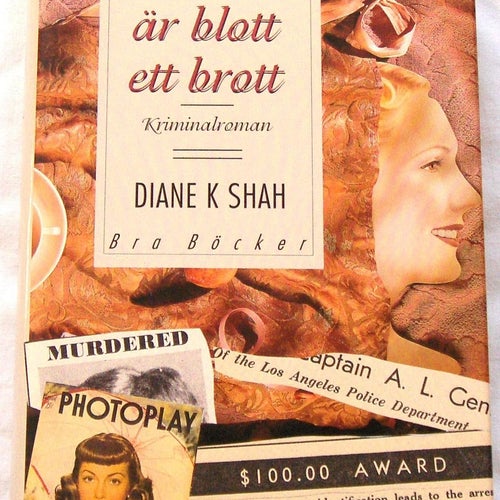 ETT BROTT ÄR BLOTT ETT BROTT - DIANE K SHAH. SOM NY!