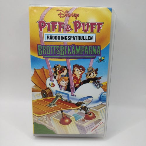 Piff & Puff Räddningspatrullen . Brottsbekämparna - VHS