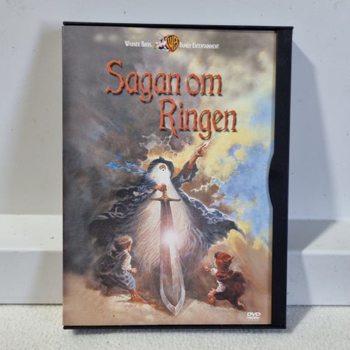 Sagan om ringen - Snap Case - Region 2, DVD-Film, Svensk text, Fint skick