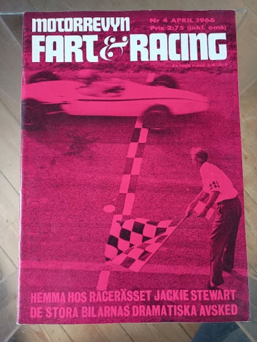 Motorrevyn Fart & Racing Nr 4 April 1966