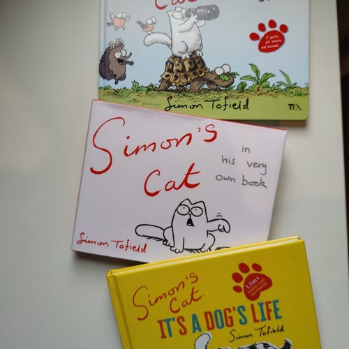 Simon's Cat book set (3 pcs) / Bokpaket Simon Tofield