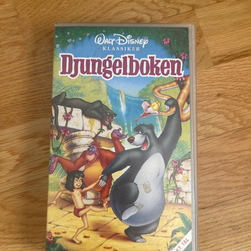 Djungelboken Walt Disney Klassiker VHS